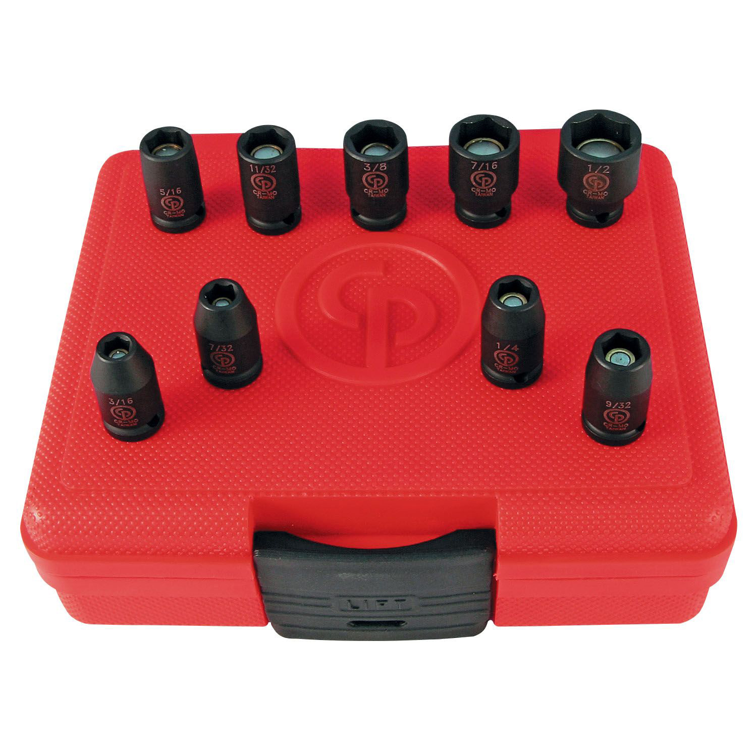 SS209G 1/4" Drive SAE/Imerial Magnetic Impact Sockets - 9pcs